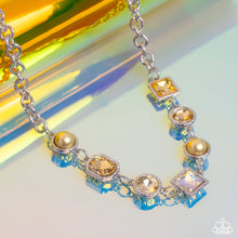 Load image into Gallery viewer, Bejeweled Bravado Yellow Necklace