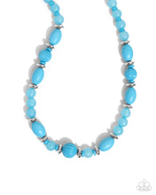 Load image into Gallery viewer, Confidence Cache Blue Necklace