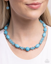 Load image into Gallery viewer, Confidence Cache Blue Necklace