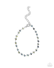 Load image into Gallery viewer, Chiseled Character Blue Bracelet