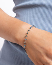 Load image into Gallery viewer, Chiseled Character Blue Bracelet