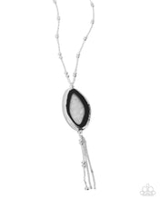 Load image into Gallery viewer, Geode Gamble Black Necklace