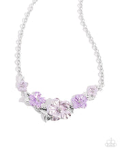 Load image into Gallery viewer, Bouquet Brilliance Purple Necklace