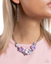 Load image into Gallery viewer, Bouquet Brilliance Purple Necklace