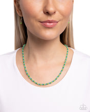 Load image into Gallery viewer, Beaded Belonging Green Necklace