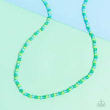 Load image into Gallery viewer, Beaded Belonging Green Necklace