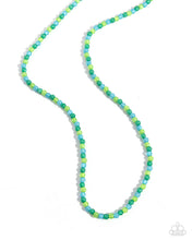 Load image into Gallery viewer, Beaded Belonging Green Necklace