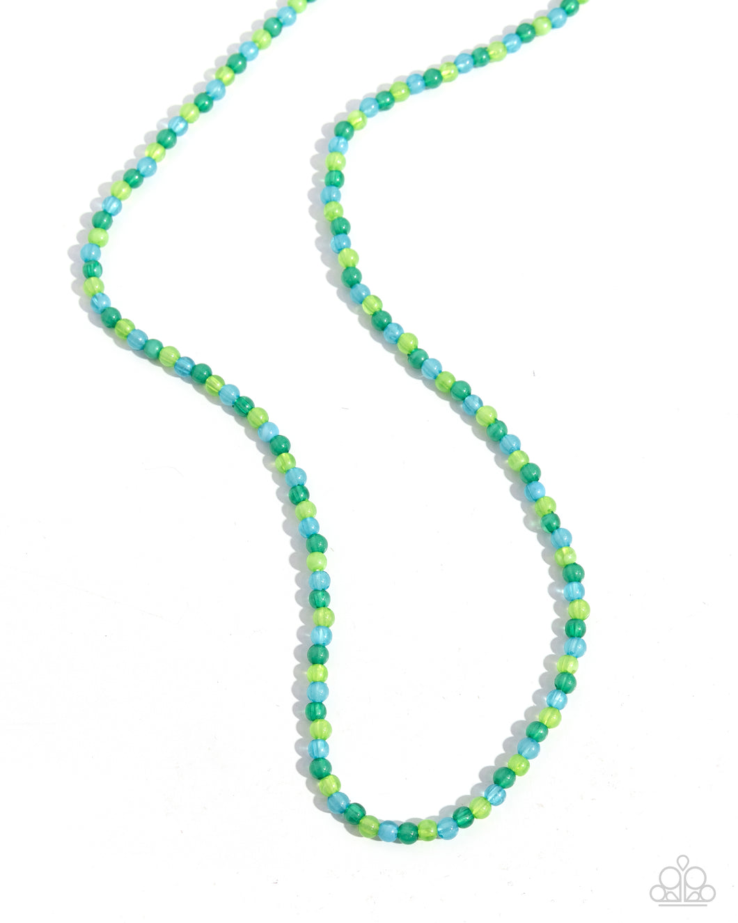 Beaded Belonging Green Necklace