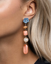 Load image into Gallery viewer, Meditative Magic Orange Earrings