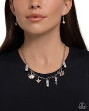 Load image into Gallery viewer, Broaching Beauty Orange Necklace
