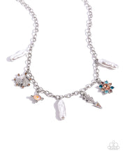 Load image into Gallery viewer, Broaching Beauty Orange Necklace