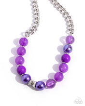 Load image into Gallery viewer, Opulent Opacities Purple Necklace