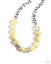 Load image into Gallery viewer, Opulent Opacities Yellow Necklace