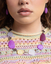 Load image into Gallery viewer, Reflective Redux Purple Necklace