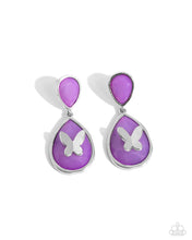 Load image into Gallery viewer, BRIGHT This Sway Purple Earring