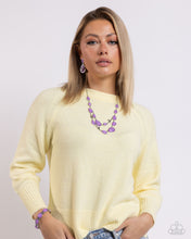 Load image into Gallery viewer, BRIGHT This Sway Purple Earring