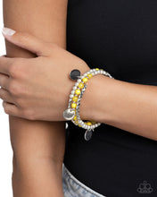 Load image into Gallery viewer, Boundless Beaches Yellow Coil Bracelet