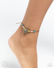 Load image into Gallery viewer, Break the SHELL Yellow Anklet
