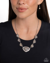 Load image into Gallery viewer, Discreet Dazzle Silver Necklace