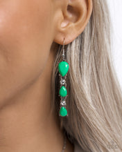 Load image into Gallery viewer, Malibu March Green Earrings