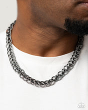 Load image into Gallery viewer, Coiled Conviction Black Necklace