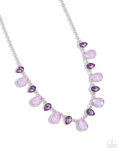 Load image into Gallery viewer, Summer Season Purple Necklace