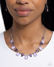 Load image into Gallery viewer, Summer Season Purple Necklace