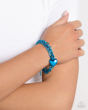 Load image into Gallery viewer, Affectionate Accent Blue Bracelet