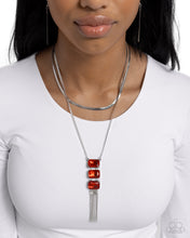 Load image into Gallery viewer, Passionate Pageantry Red Necklace