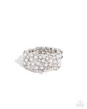 Load image into Gallery viewer, Standard Care White Skinny Band Ring