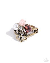 Load image into Gallery viewer, Gardening Gang Brass Skinny Band Ring