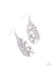 Load image into Gallery viewer, Easygoing Enigma White Earrings