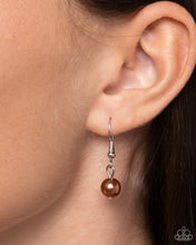 Load image into Gallery viewer, Bejeweled Bravado Brown Necklace