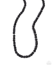 Load image into Gallery viewer, Welded Work Black Necklace