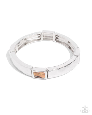 Admirable Abalone Brown Bracelet