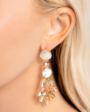 Load image into Gallery viewer, Cascading Cache Gold Earrings
