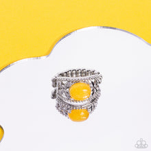Load image into Gallery viewer, Earthy Embellishment Yellow Ring