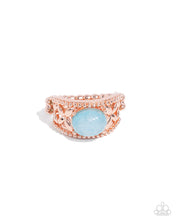 Load image into Gallery viewer, Earthy Embellishment Copper Ring