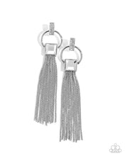 Load image into Gallery viewer, Softly Streamlined White Earrings
