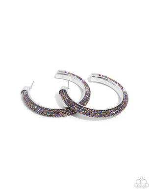 Chiseled Crescendo Multi Hoop Earrings