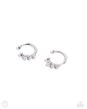 Load image into Gallery viewer, Ballerina Backdrop White Cuff Earrings