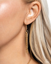 Load image into Gallery viewer, Planetary Pizzazz Gold Lanyard