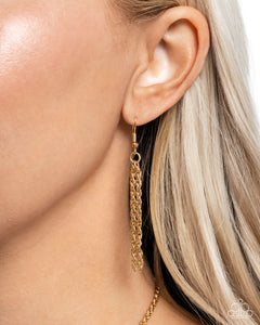 Planetary Pizzazz Gold Lanyard