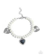 Load image into Gallery viewer, Heart-struck Haven Silver Bracelet