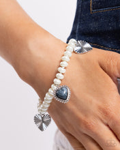 Load image into Gallery viewer, Heart-struck Haven Silver Bracelet
