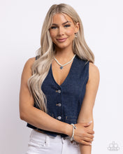 Load image into Gallery viewer, Modest Malibu Silver Necklace