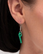 Load image into Gallery viewer, Fashionable Fringe Green Necklace