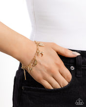 Load image into Gallery viewer, Hush Little Baby Gold Bracelet