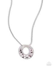 Load image into Gallery viewer, Scintillating Spiral Purple Necklace