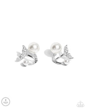 Load image into Gallery viewer, Modular Mermaid White Jacket Earrings